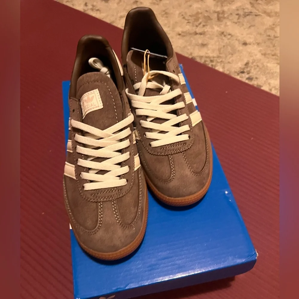 Adidas Handball Spezial Brown Suede - Picture 3 of 7